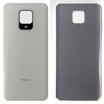 Задняя крышка корпуса Xiaomi Redmi Note 9S M2003J6A1G, Redmi Note 9 Pro M2003J6B2G белая