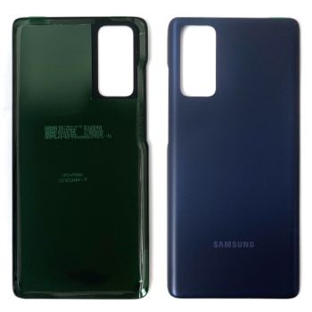 Задняя крышка корпуса Samsung G780, G781 (SM-G780F, SM-G780F/DSM, SM-G781B, SM-G781B/DS) Galaxy S20 FE синяя