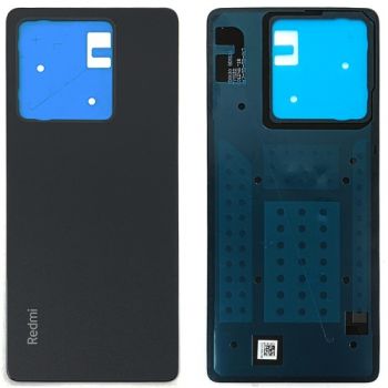 Задняя крышка корпуса Xiaomi Redmi Note 13 5G 2312DRAABC, 2312DRAABG черная Оригинал