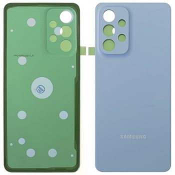 Задняя крышка корпуса Samsung A336 (SM-A336B, SM-A336B/DS) Galaxy A33 5G голубая Оригинал
