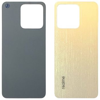 Задняя крышка корпуса Realme C53 RMX3760 золотая Оригинал