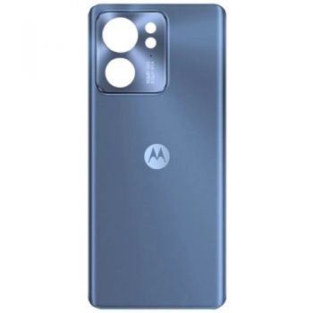 Задняя крышка корпуса Motorola XT2303, XT2303-1, XT2303-2 Moto Edge 40 синяя Оригинал