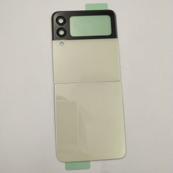 Задняя крышка корпуса Samsung F711 (SM-F711B) Galaxy Z Flip 3 5G бежевый Оригинал