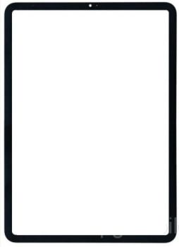 Стекло сенсорного экрана Apple iPad Pro 11 2020 A2068, A2230 черное Оригинал