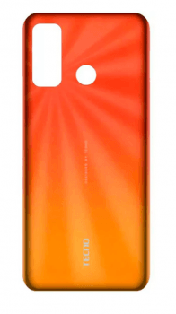 Задняя крышка корпуса Tecno Spark 5 Pro KD7 оранжевая