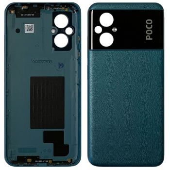 Задняя крышка корпуса Xiaomi Poco M5 22071219CG зеленая Оригинал