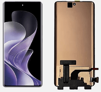 Дисплей Vivo V40 V2348, V40 Pro V2347 с сенсором (тачскрином) черный OLED