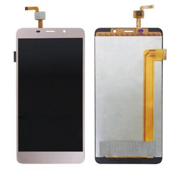 Дисплей (LCD) Leagoo M8, M8 Pro с сенсором золотой Оригинал