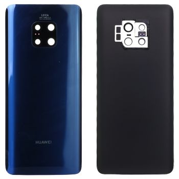 Задняя крышка корпуса Huawei Mate 20 Pro LYA-L09, LYA-L29, LYA-AL00, LYA-AL10, LYA-L0C синяя Оригинал