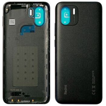 Задняя крышка корпуса Xiaomi Redmi A1, Redmi A2 220733SI, 220733SG, 220733SL черная Оригинал