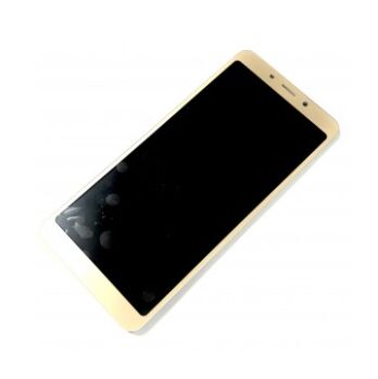 Дисплей Xiaomi Redmi 6 M1804C3DG, Redmi 6A M1804C3CG с сенсором (тачскрином) золотой с рамкой Оригинал