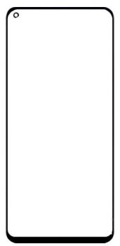 Стекло сенсорного экрана Samsung M115 (SM-M115F, SM-M115F/DSN) Galaxy M11 черное Оригинал