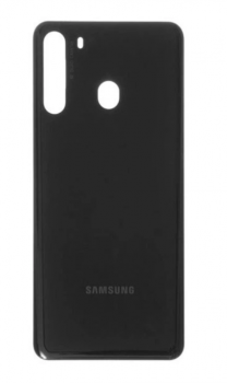 Задняя крышка корпуса Samsung A215 (SM-A215U) Galaxy A21 черная Оригинал