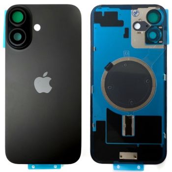 Задняя крышка корпуса Apple iPhone 16 Plus A3290, A3082, A3289, A3291 черная