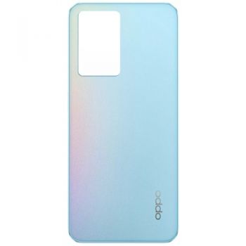Задняя крышка корпуса Oppo A57s CPH2385 голубая Оригинал