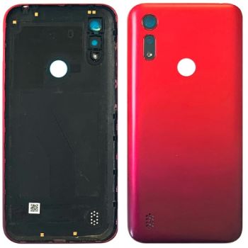Задняя крышка корпуса Motorola XT2053, XT2053-1 Moto E6s красная Оригинал