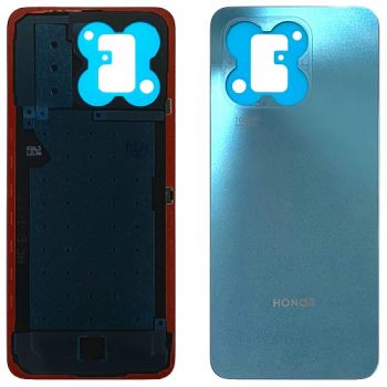 Задняя крышка корпуса Huawei Honor X8a CRT-LX1, CRT-LX2, CRT-LX3 голубая Оригинал