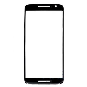 Стекло сенсорного экрана Motorola XT1562, XT1563, XT1564 Moto X Play черное Оригинал