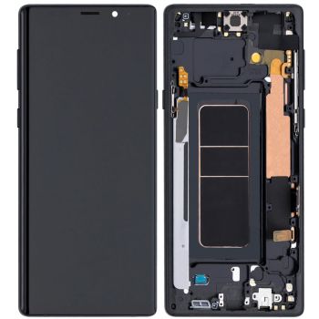 Дисплей Samsung N960 (SM-N960F, SM-N960F/DS) Galaxy Note 9 с сенсором (тачскрином) черный с рамкой Оригинал