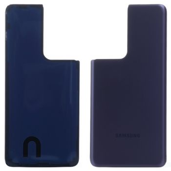 Задняя крышка корпуса Samsung G998 (SM-G998B, SM-G998B/DS) Galaxy S21 Ultra фиолетовая Оригинал