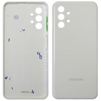 Задняя крышка корпуса Samsung A137 (SM-A137F, SM-A137F/DS) Galaxy A13 белая Оригинал