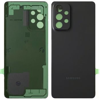 Задняя крышка корпуса Samsung A736 (SM-A736B, SM-A736B/DS) Galaxy A73 5G черная Оригинал