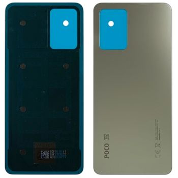 Задняя крышка корпуса Xiaomi Poco F4 22021211RG, 22021211RI. Xiaomi Redmi K40S серебристая