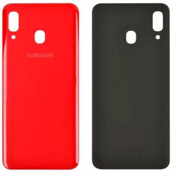 Задняя крышка корпуса Samsung A207 (SM-A207F, SM-A207F/DS) Galaxy A20s красная Оригинал