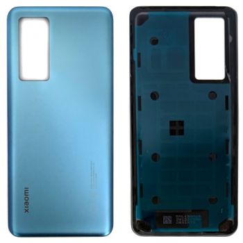 Задняя крышка корпуса Xiaomi 12T 22071212AG, 12T Pro 22081212UG синяя