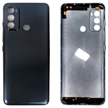 Задняя крышка корпуса Motorola XT2135, XT2135-2 Moto G60 PANB0001IN, PANB0013IN черная