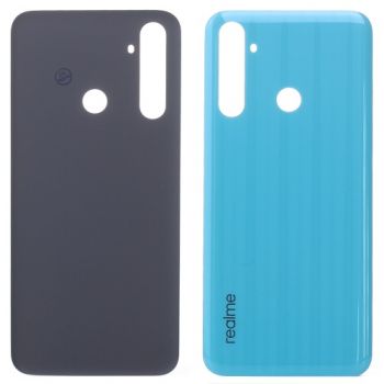 Задняя крышка корпуса Realme 6i RMX2040 голубая Оригинал