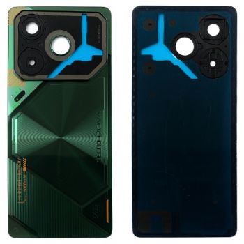 Задняя крышка корпуса Tecno Pova 6 LI7 зеленая Оригинал