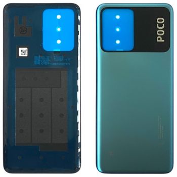 Задняя крышка корпуса Xiaomi Poco X5 5G 22111317PG, 22111317PI голубая Оригинал