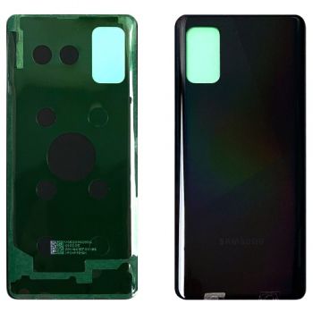 Задняя крышка корпуса Samsung A415 (SM-A415F, SM-A415F/DSN) Galaxy A41 черная Оригинал