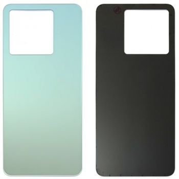 Задняя крышка корпуса Xiaomi Redmi Note 13 Pro 5G 2312DRA50C, 2312CRAD3C голубая