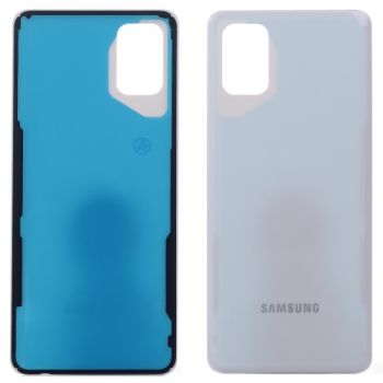 Задняя крышка корпуса Samsung M515 (SM-M515F, SM-M515F/DSN) Galaxy M51 белая Оригинал