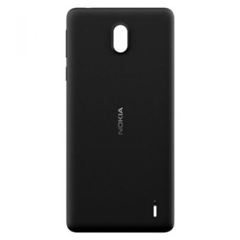 Задняя крышка корпуса Nokia 1 Plus Dual Sim TA-1130, TA-1111, TA-1123, TA-1127 черная Оригинал