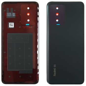 Задняя крышка корпуса Xiaomi Redmi Note 12 5G 22111317I, 22111317G черная Оригинал