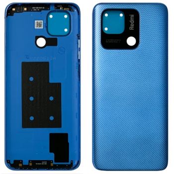 Задняя крышка корпуса Xiaomi Redmi 10C 220333QAG, 220333QBI синяя Оригинал