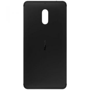 Задняя крышка корпуса Nokia 6 Dual SIM TA-1021, TA-1033, TA-1000, TA-1003, TA-1025, TA-1039 черная Оригинал