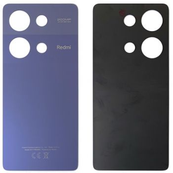 Задняя крышка корпуса Xiaomi Redmi Note 13 Pro 4G 23117RA68G фиолетовая Оригинал