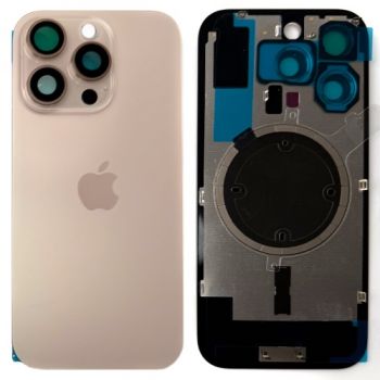 Задняя крышка корпуса Apple iPhone 16 Pro A3293, A3083, A3292, A3294 золотая