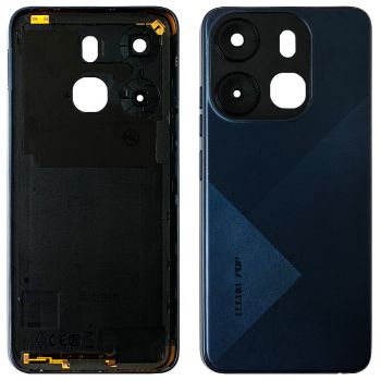 Задняя крышка корпуса Tecno Spark Go 2023 BF7 черная Оригинал
