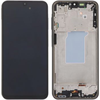 Дисплей Samsung A266 (SM-A266B, SM-A266B/DS) Galaxy A26 с сенсором (тачскрином) черный с рамкой OLED
