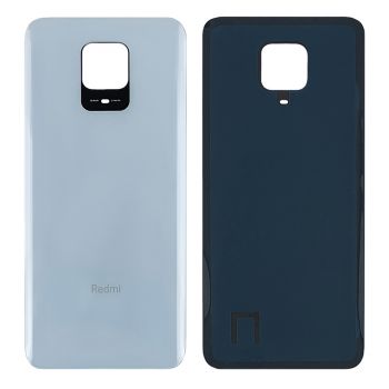 Задняя крышка корпуса Xiaomi Redmi Note 9 Pro Max M2003J6B1I белая