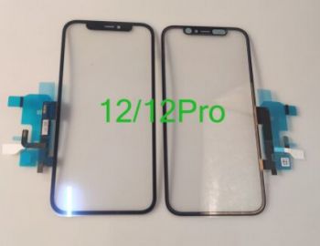 Сенсор (тачскрин) для Apple iPhone 12 A2403, A2172, A2402 черный Оригинал