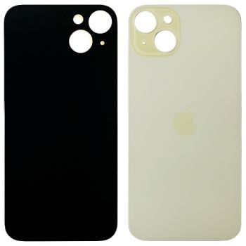 Задняя крышка корпуса Apple iPhone 15 Plus A3094, A2847, A3093, A3096 желтая