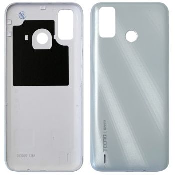 Задняя крышка корпуса Tecno Spark 6 Go KE5 белая