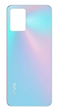 Задняя крышка корпуса Vivo Y33s V2109 голубая Оригинал