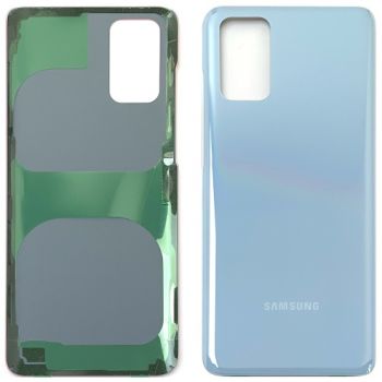 Задняя крышка корпуса Samsung G985, G986 (SM-G985F, SM-G985F/DS, SM-G986F) Galaxy S20 Plus 2020 голубая